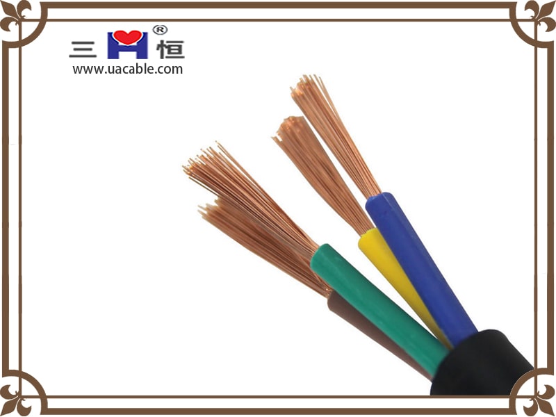 4-core flexible unshielded cable